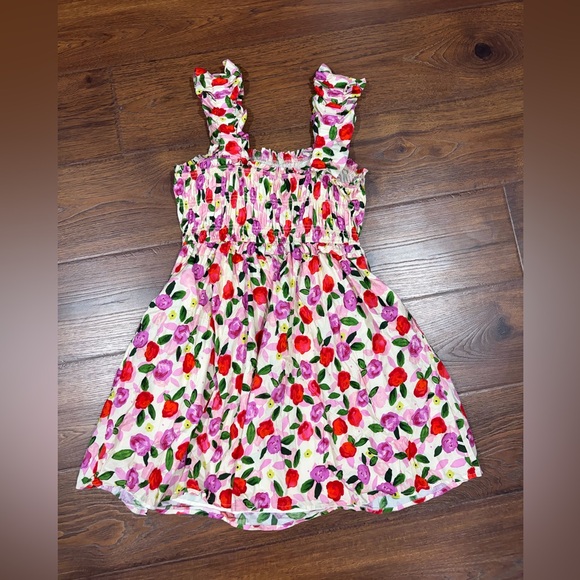 English Factory Flower Ruffled Mini Dress - Picture 8 of 8